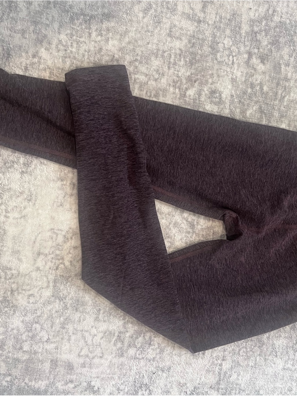 Dark Heathered Purple Leggings